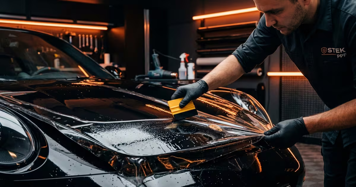 Pose film PPF protection carrosserie